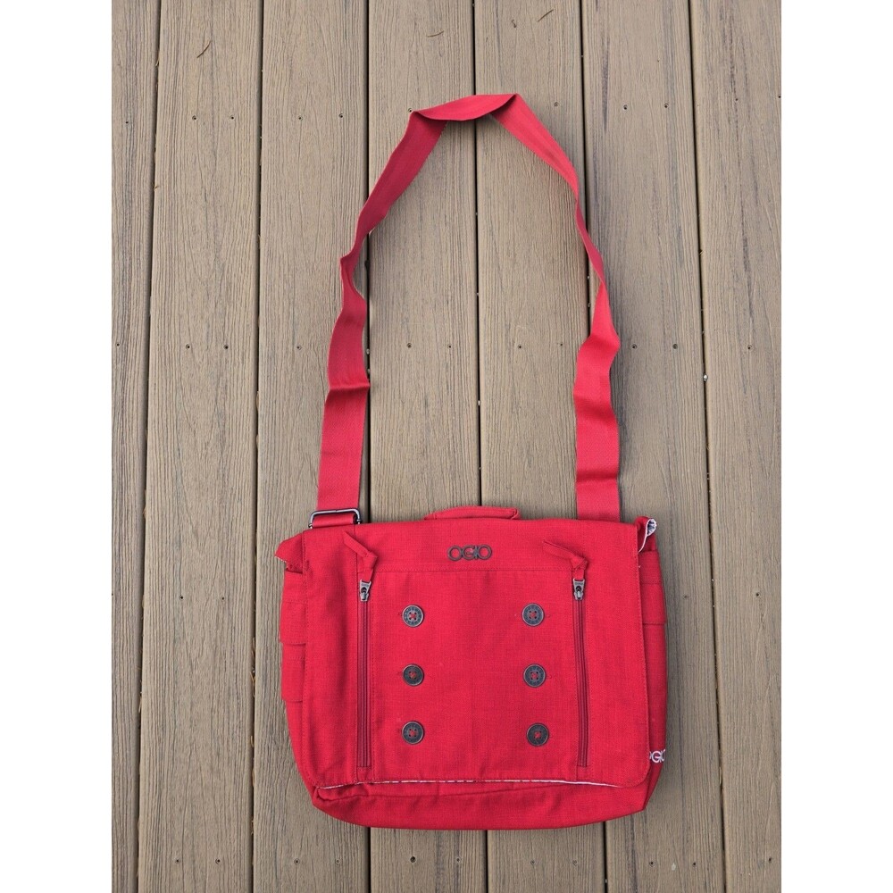 OGIO Classic Red Crossbody Laptop/Tablet/Briefcase/Messenger Bag